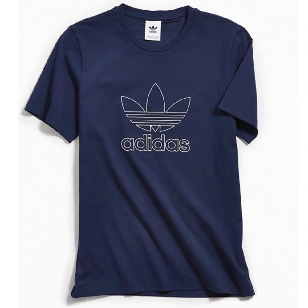 Rare Vintage Adidas Originals Premium Outline Tee